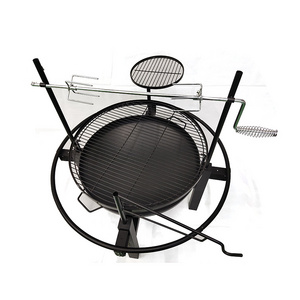 Fire Pits Charcoal Grill Large Bowl Easy Use and Clean  34" Multi-function BBQ Grill