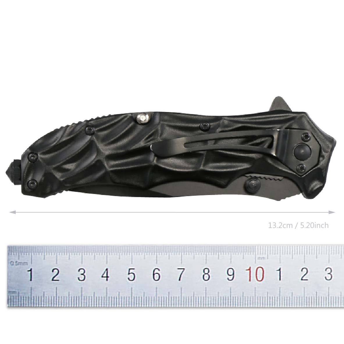 Excellent Quality Black Oxide Stainless Steel Folding Blade Pocket Knife For Wholesale Export