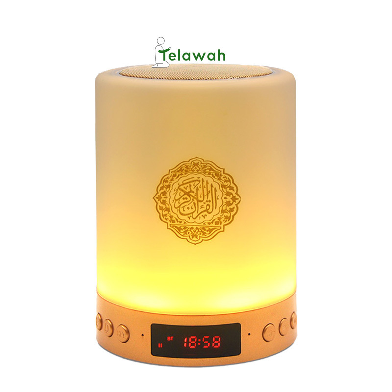 Portable  Muslim Islamic Music Player Quran Mp3 Speaker Audio Player  Desk Touch Lamp Quran Speaker With Remote Control