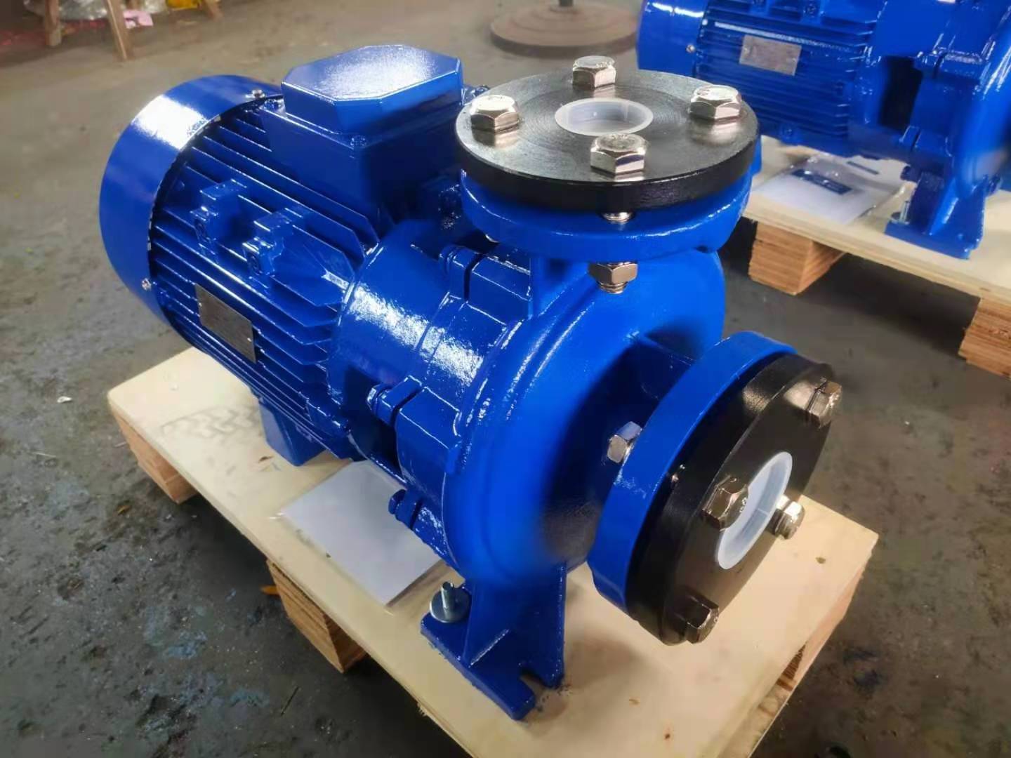 High-efficiency large-flow water supply pressurized end-suction single-block centrifugal pump fire pump