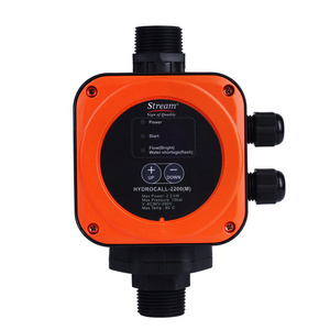 0.1-2.2KW Adjustable 10bar Water Pump Automatic Pressure Controller Digital Pressure Switch