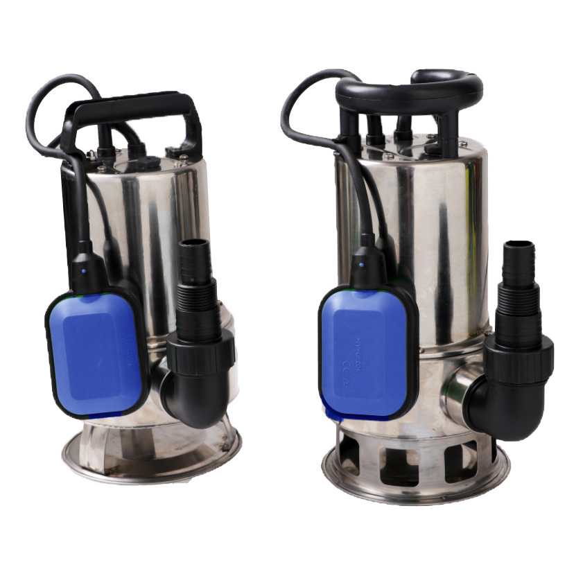 STREAMPUMPS Garden Pond Portable Stainless Steel Submersible Drainage Suction Pump Sewage Transfer Sump Pump