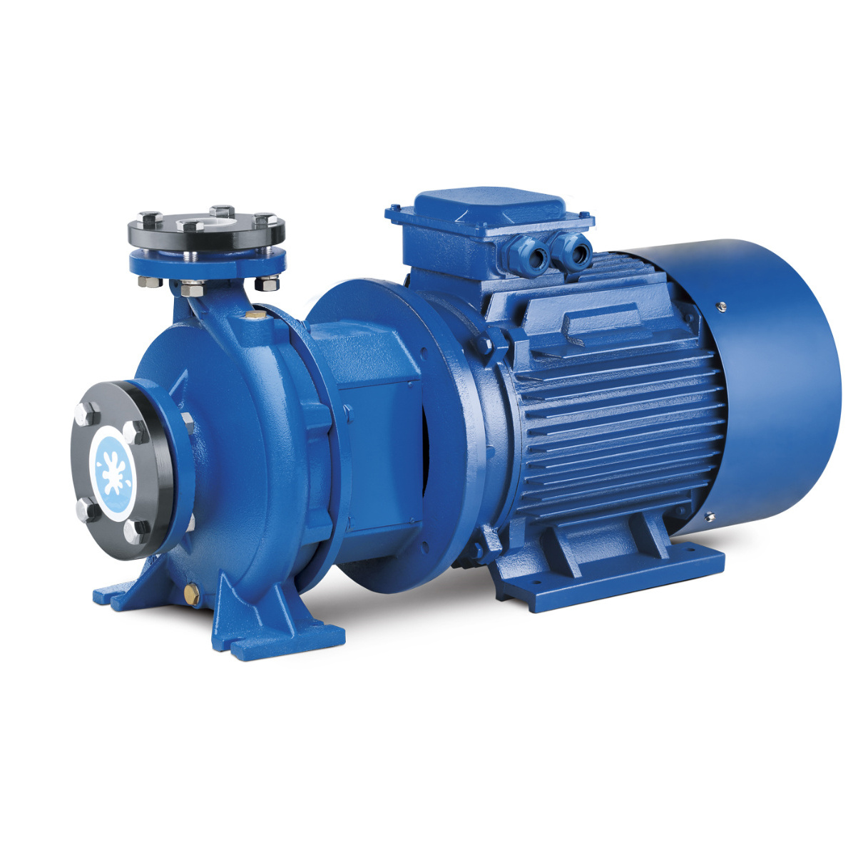 High-efficiency large-flow water supply pressurized end-suction single-block centrifugal pump fire pump