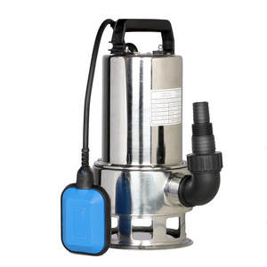 STREAMPUMPS Garden Pond Portable Stainless Steel Submersible Drainage Suction Pump Sewage Transfer Sump Pump