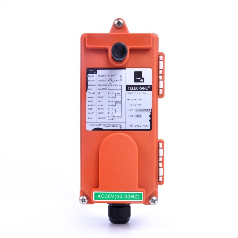 F21-E1 universal industry radio remote controls 2 transmitter 1 receiver telecrane controller for cranes 36V 220V 380V