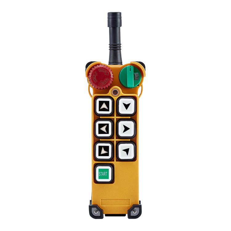 TELEcontrol  F21-6S Crane hoist Remote Control Switches with 6 Channel 1 Speed use Winch Crane