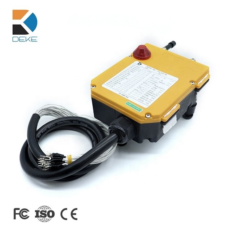 F24-12D 12 Buttons double speed overhead crane radio industrial remote control