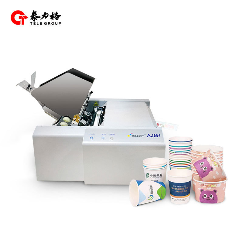 Customized Hot Sale paper bag and coffee cup printer machine portable printer for paper cup