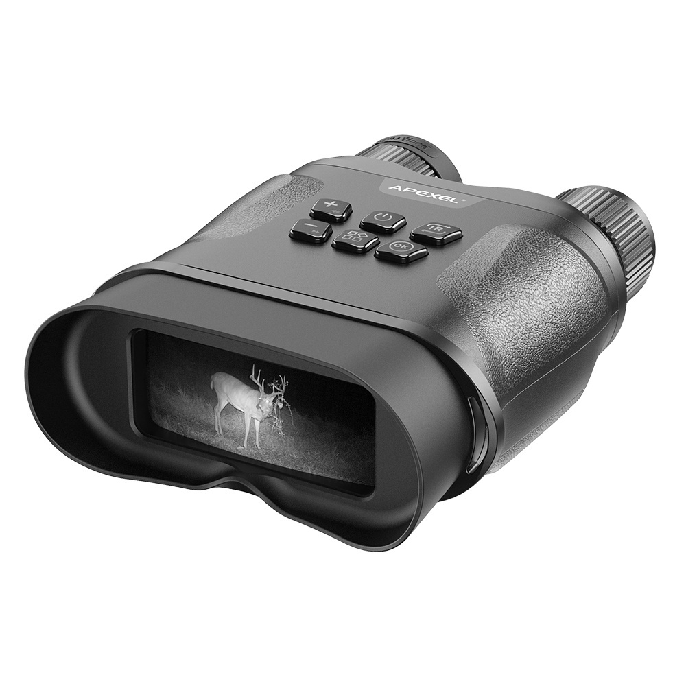 Apexel 2.31 inch Widescreen Digital Night Vision Infrared Binoculars Dark Night Vision Hunting Scope