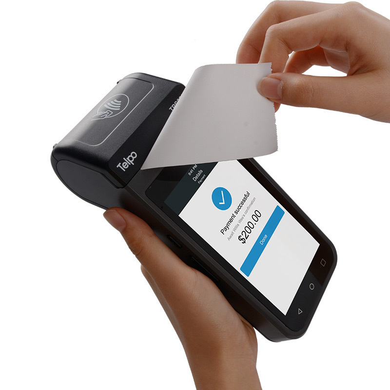 TPS320 pos payment handheld parking ticket machine with 40mm thermal printer