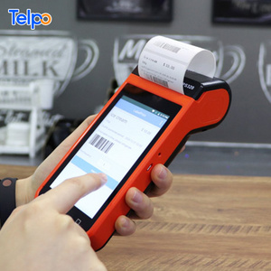 5.5-inch Vehicle Parking Bus Entry Ticket Handheld Billing Machine with Barcode Scanner