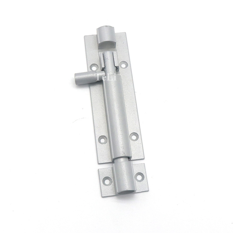 Aluminium Alloy Door And Window Cabinet Security Flush Slide Barrel Lock Bolt