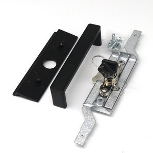 High security interior roller shutter garage door lock with iron keys