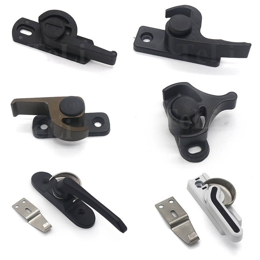 Aluminum  Accessories  sliding  window Crescent Lock with hook