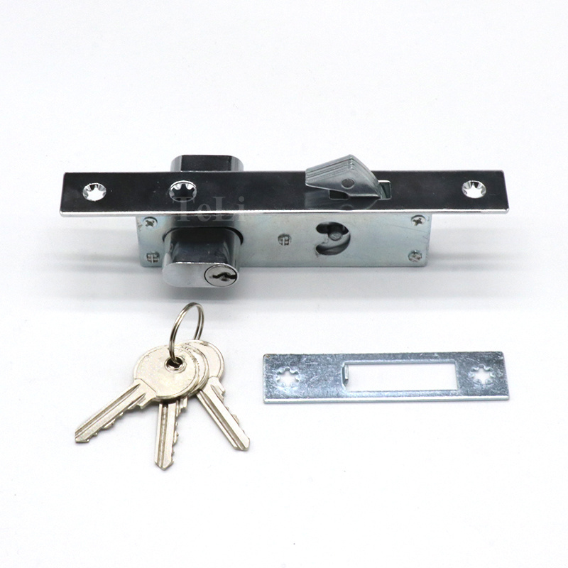 Customized Cylinder sliding door hook Lock With Key