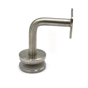 Outdoor handrail stainless steel glass mount handrail bracket