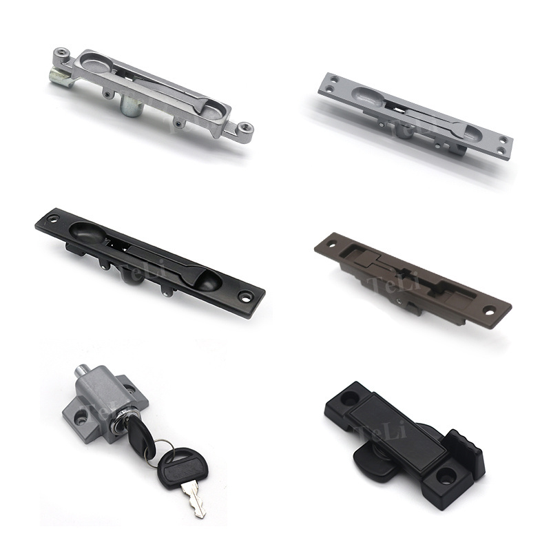 Window and door hardware accessories aluminium alloy flush bolt