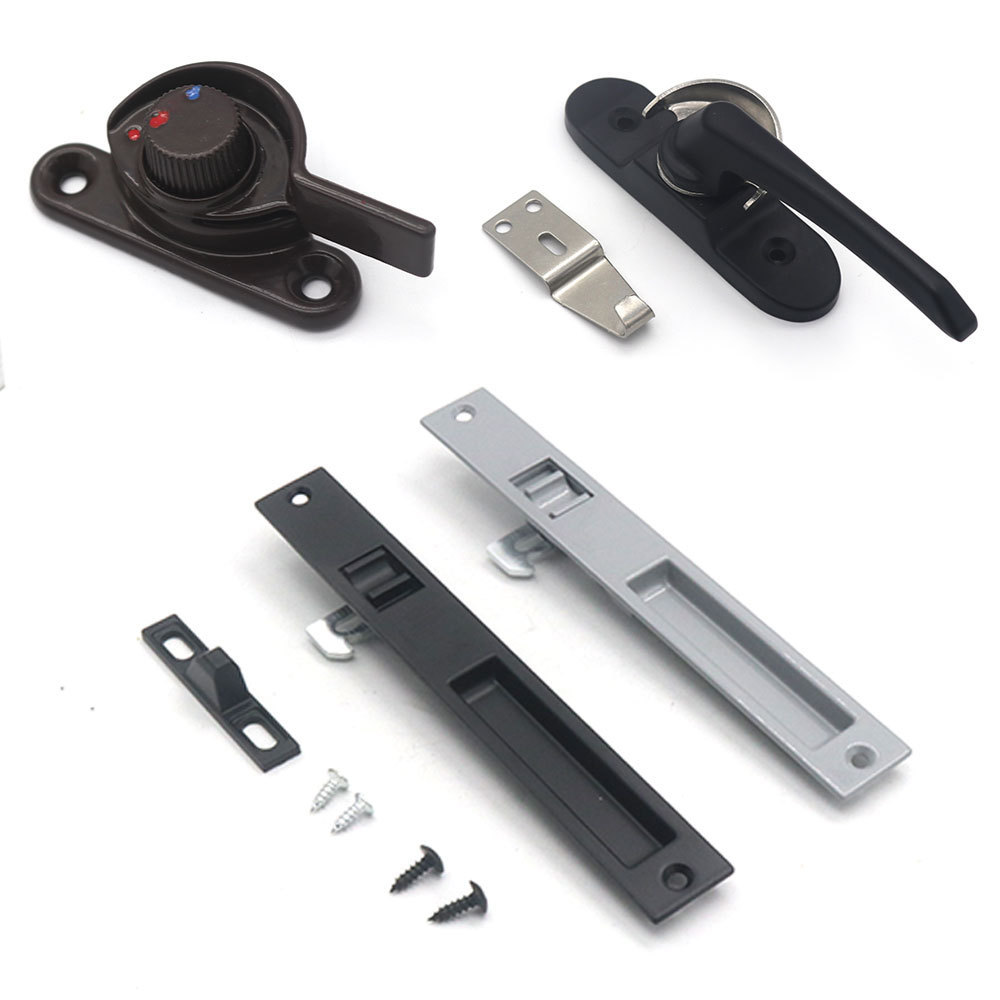 OEM High Quality Casting aluminium accessories sliding window lock crescent lock