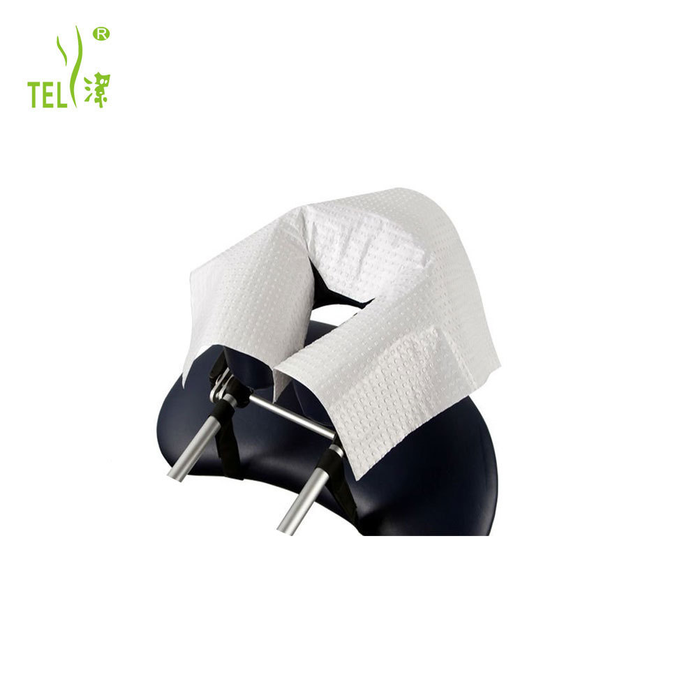 Disposable Soft Nonwoven Face Cradle Covers Headrest Cover For Massage