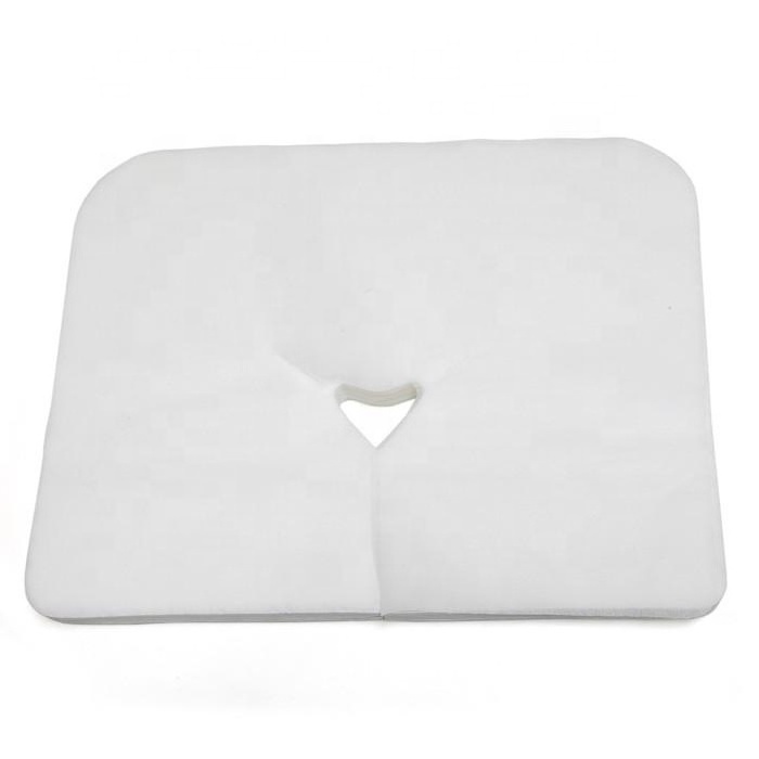 headrest cover  Disposable Spunlance Visco Absorbent Face Rest Cradle Cover for Massage Bed