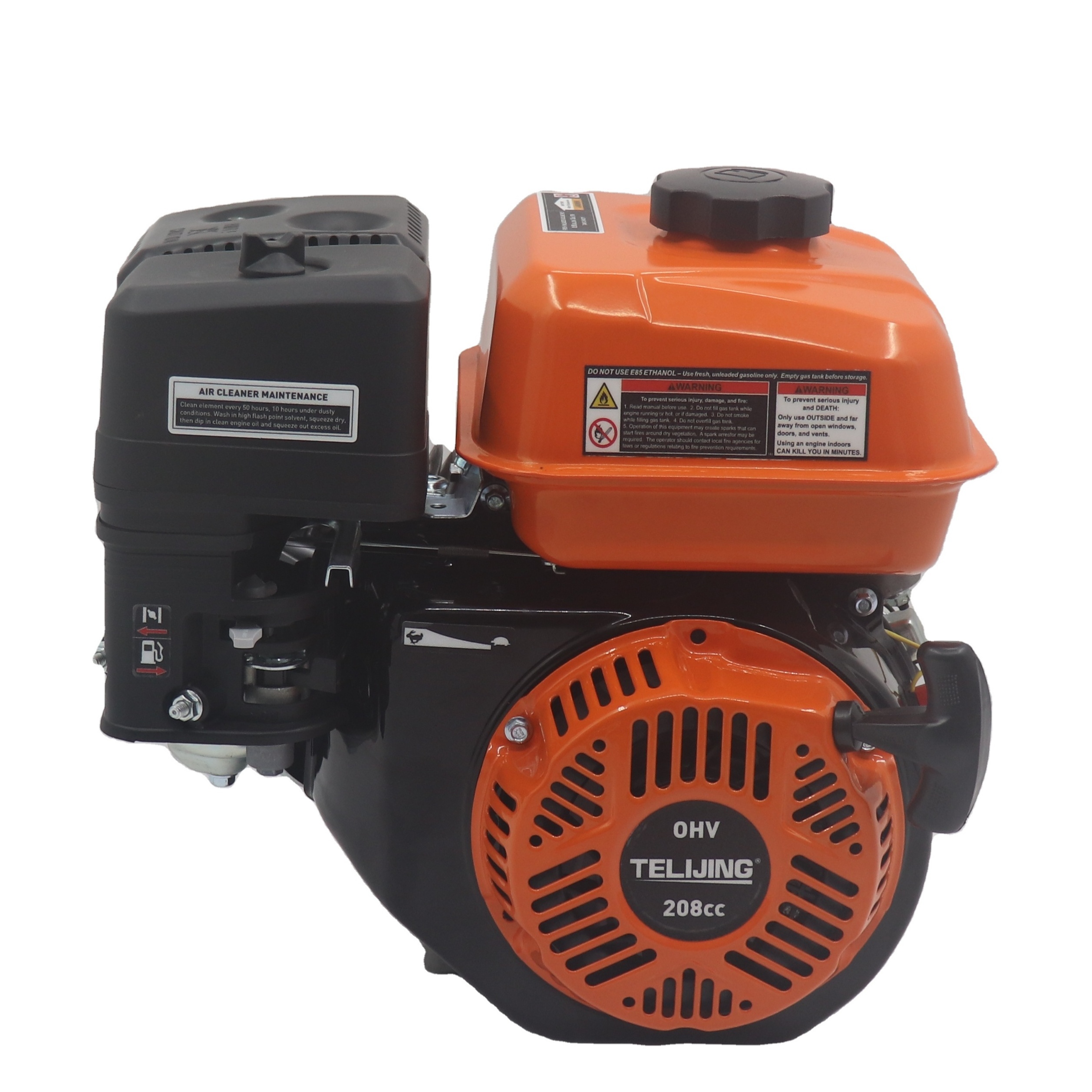 OHV 4 Stroke Single Cylinder Gasoline Engine  13hp 14 hp 16 Hp 19hp  Petrol Engine For Water Pumps Generators Agricultural