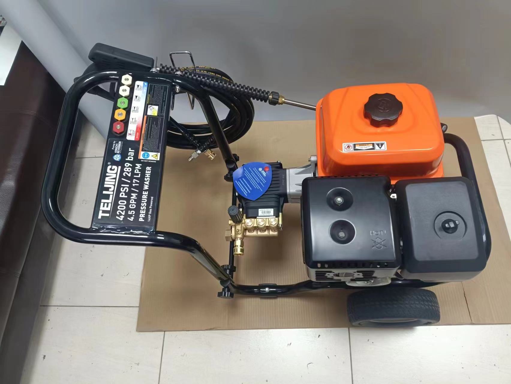 OEM Factory Italian AR pressure pump Portable Car Washing Machine Gasoline High Pressure Washer cheap price