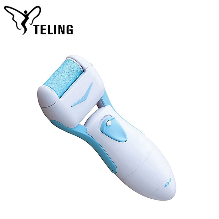 2 in 1 Powerful Electronic Pedicure Foot File Foot Scrubber