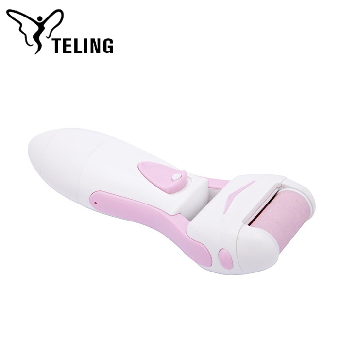 2 in 1 Powerful Electronic Pedicure Foot File Foot Scrubber