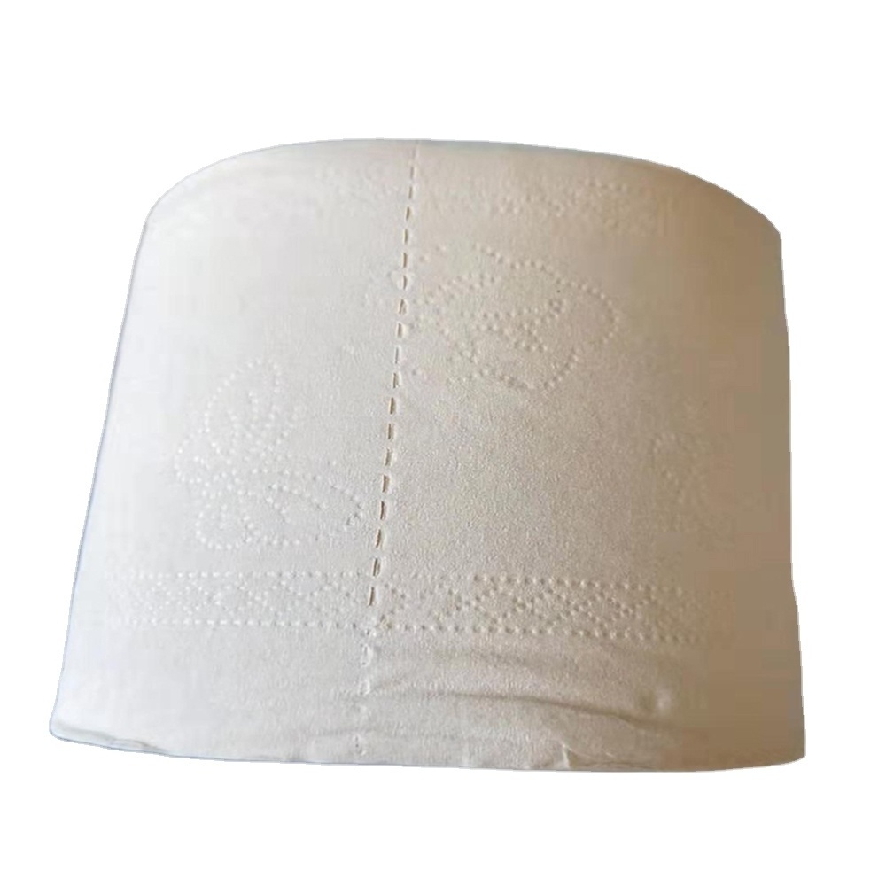 Wholesale 2ply 3ply 4ply Toilet Tissue 10*10cm 15 gsm Bamboo Made Toilet Paper Roll