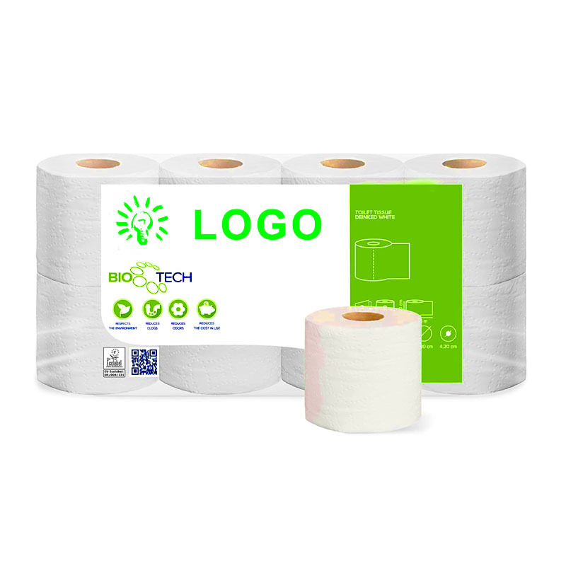 Oem brand organic pure wood pulp toilet tissue roll toilet paper import bathroom tissue