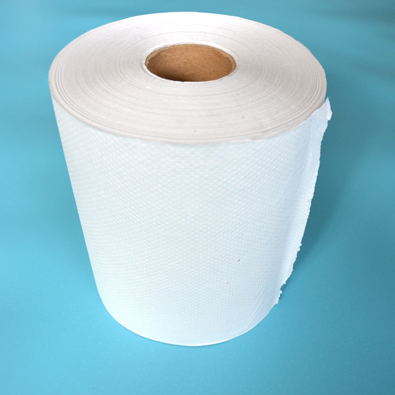 Cheap price 100% virgin wood pulp 80m roll bleached white unbleached natural paper towel 1ply 45gsm/40gsm soft hand towel roll