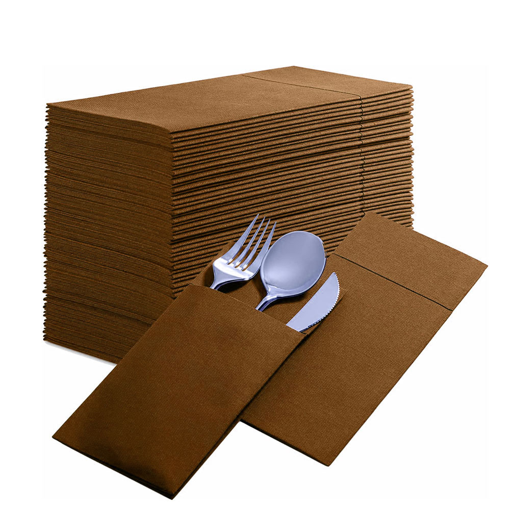 Restaurant customized with logo paper napkins airlaid 40cm Dinner tissue Napkins paper