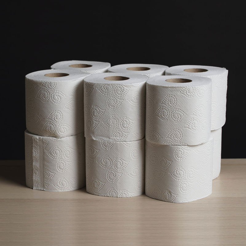 Oem brand organic pure wood pulp toilet tissue roll toilet paper import bathroom tissue