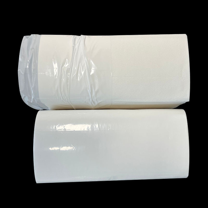 High quality 1ply 200 sheets half v fold white kraft quilted paper towel