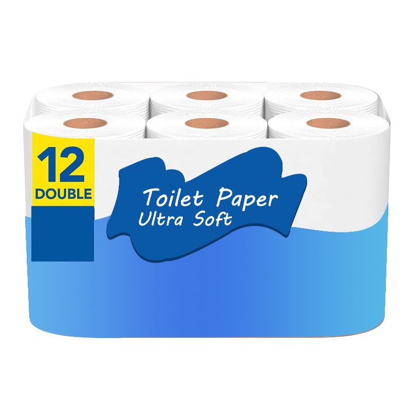 Premium toilet paper two roll bagasse sugarcane toilet paper best biodegradable toilet paper with small roll