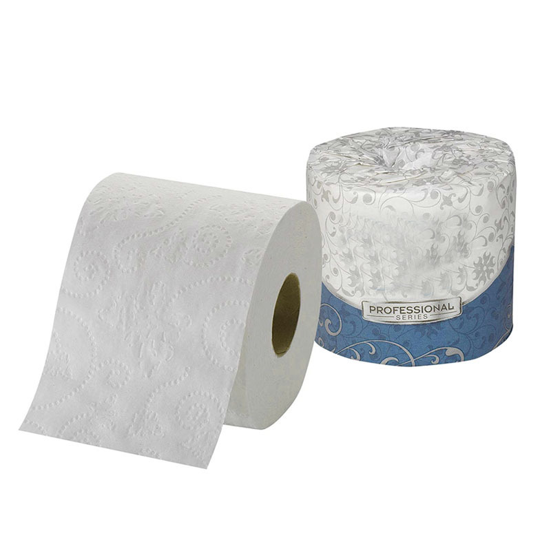 Manufacturer custom 2/3ply virgin wood pulp toliet paper printed wholesale toilet paper tissue hygiene paper