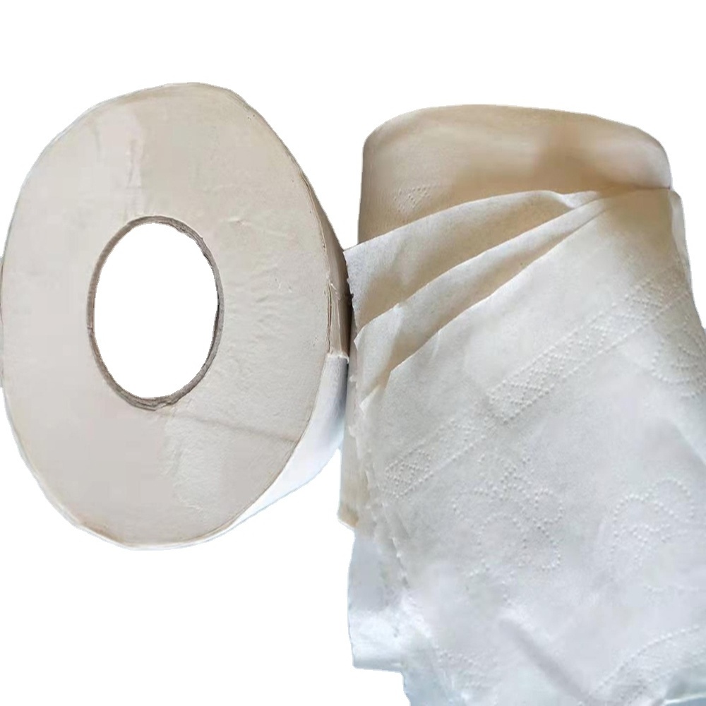 Wholesale 2ply 3ply 4ply Toilet Tissue 10*10cm 15 gsm Bamboo Made Toilet Paper Roll