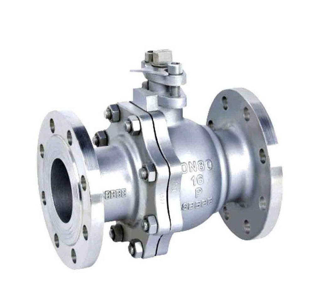 Tello stainless steel flange 316l ball valve