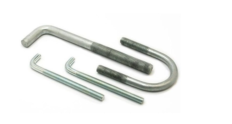 customized stainless steel j l bolt with nut