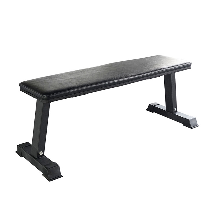 TELLUS Best selling Sports exercise gym fitness equipment Flat Bench for gym club with factory price in China