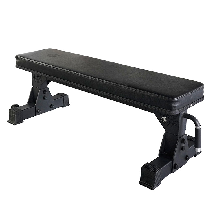 TELLUS Best selling Sports exercise gym fitness equipment Flat Bench for gym club with factory price in China