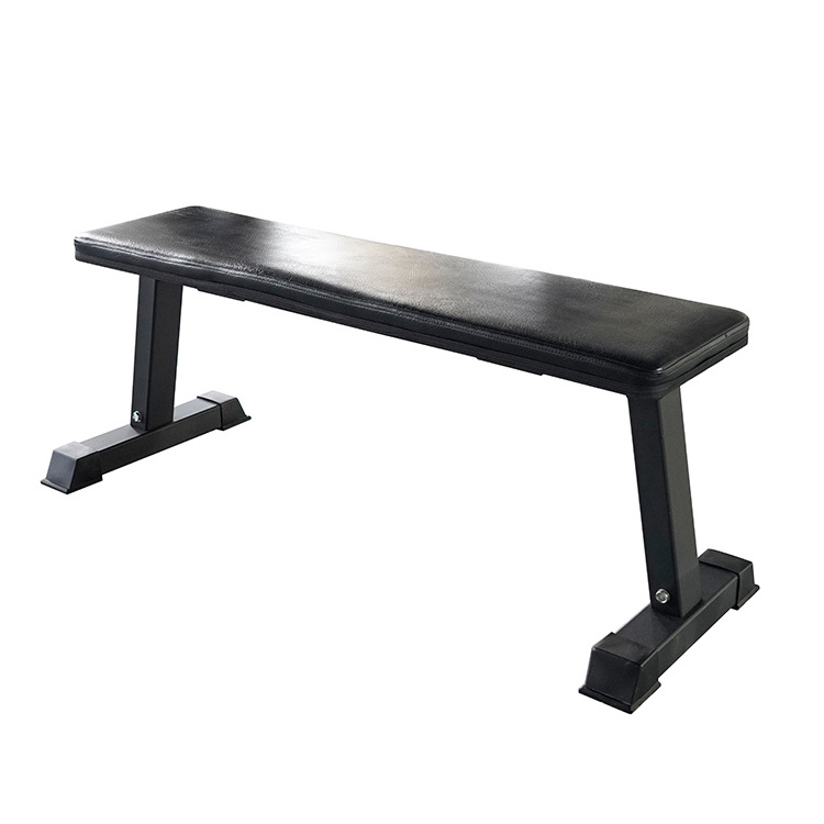 TELLUS Best selling Sports exercise gym fitness equipment Flat Bench for gym club with factory price in China