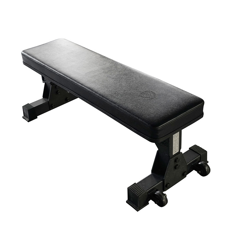 TELLUS Best selling Sports exercise gym fitness equipment Flat Bench for gym club with factory price in China