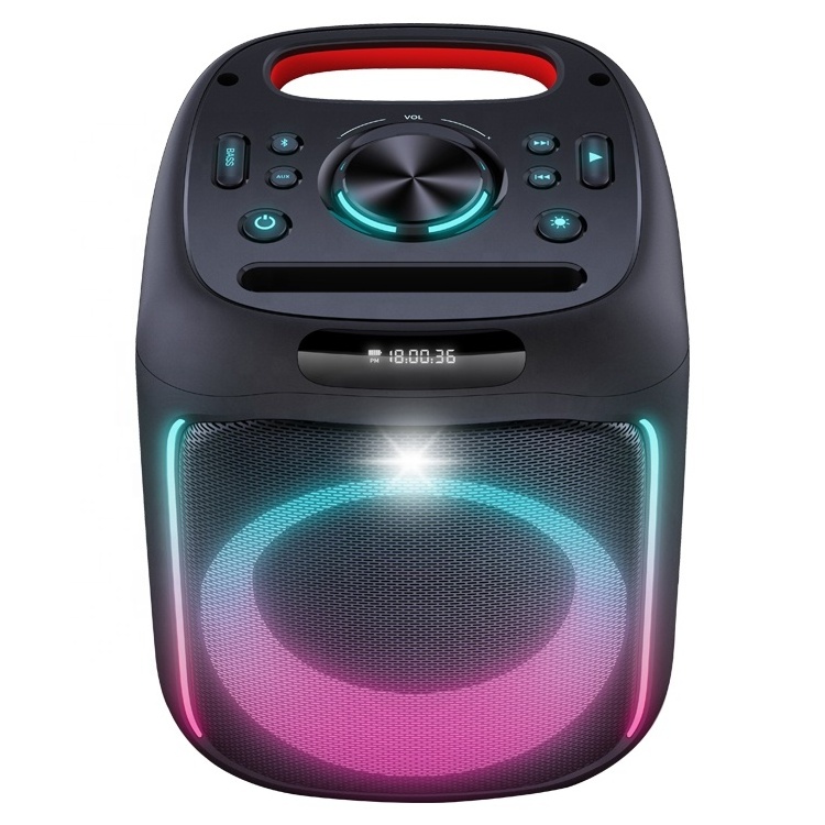 Plastic Speaker 6.5 Inch Pro Private Dj Karaoke Fm Radio Professional Portable Party Speaker Audio Sound Box