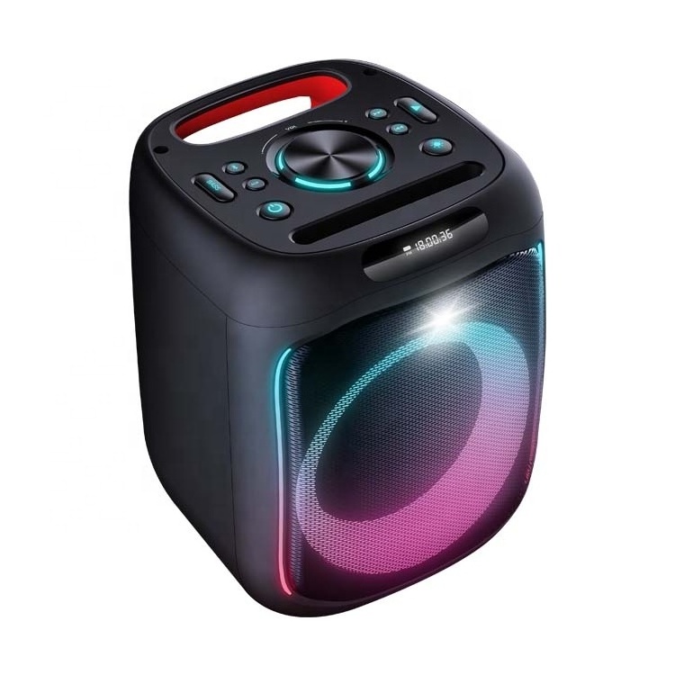 Plastic Speaker 6.5 Inch Pro Private Dj Karaoke Fm Radio Professional Portable Party Speaker Audio Sound Box