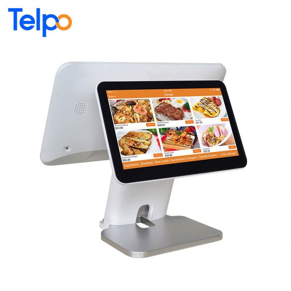 OHSAS-18001 Telpo gas station touch screen automatic electronic cash register