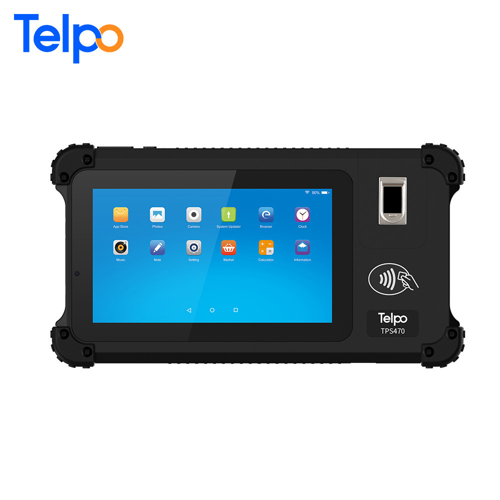 TPS470 CE mobile handheld biometric device android fingerprint scanner