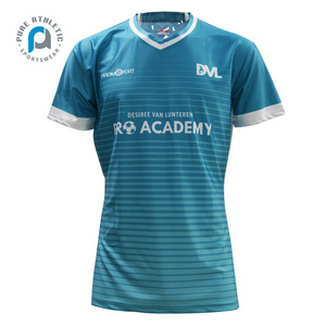 Pure high quality soccer wear oem custom supplier player version soccer jersey