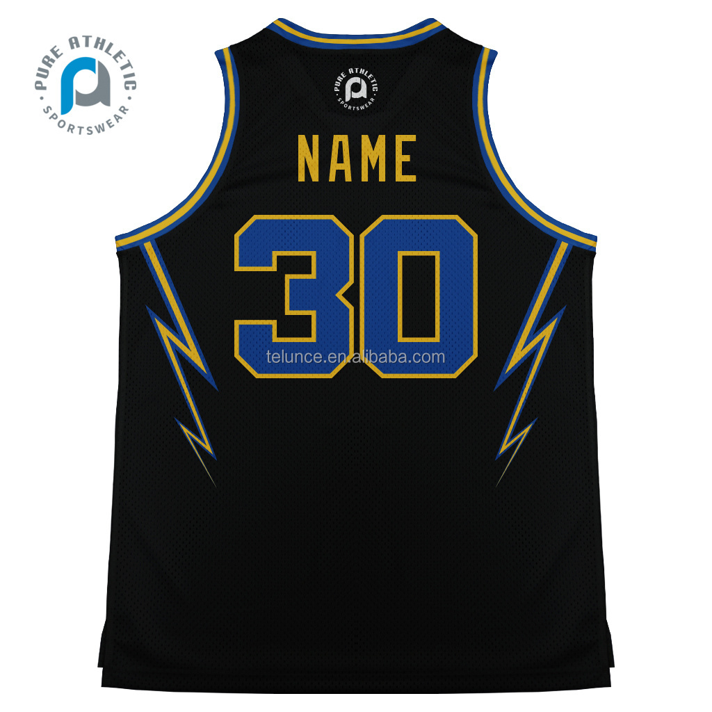 PURE Custom logo basketball jersey sublimation Basketball Uniforms nBaing- laker Jersey training player jersey for men kids