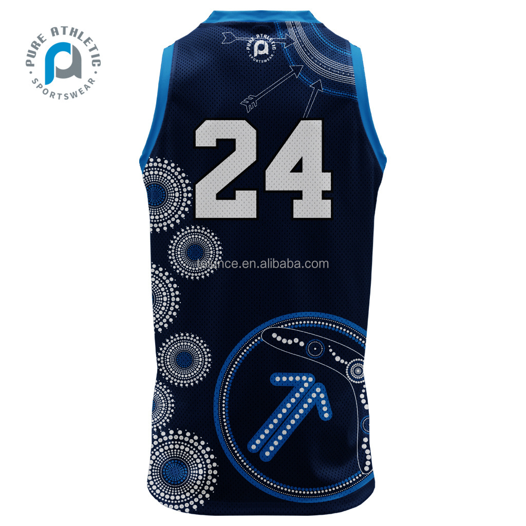 PURE basketball jerseys uniform custom jersey aborigina au nz basketball top uniform mens basketball jerseys and shorts